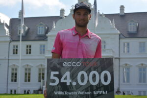 Gladbjerg fik sin første ECCO Tour sejr, og kravler frem som nummer 12 på GolfBox Nordic Golf League Ranking