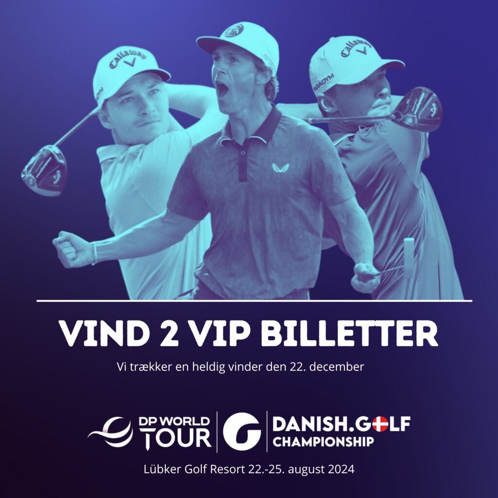 Vind to VIP billetter til Danish Golf Championship 2024 Danish.Golf